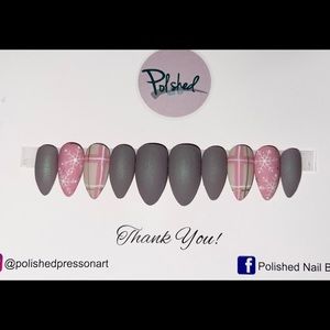 Gel press on nails